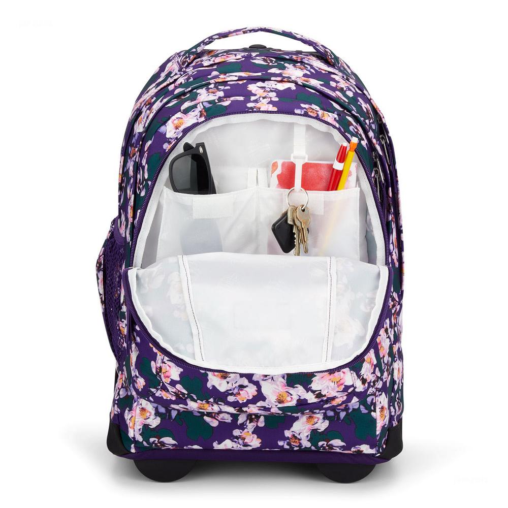 Sac à Dos à Roulettes JanSport Driver 8 Violette | QJQ-89100757